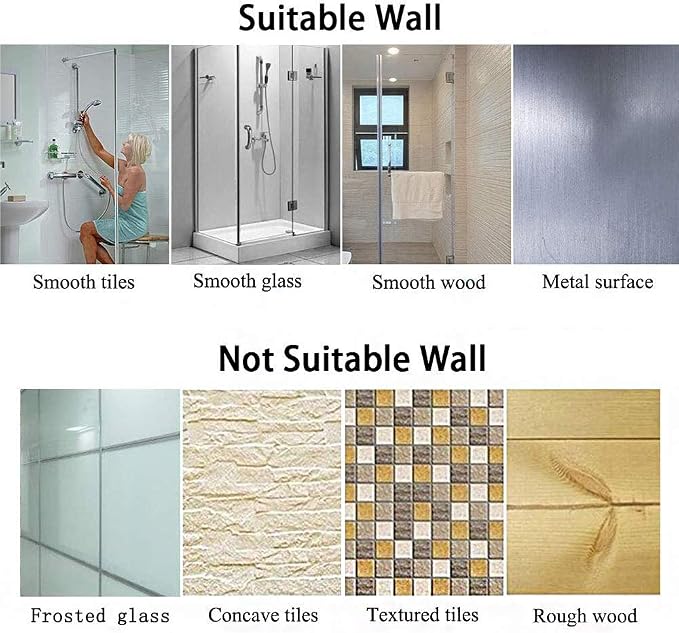 Adjustable Shower Head Holder, Bathroom Suction Cup Handheld Shower Head Bracket - Image 7