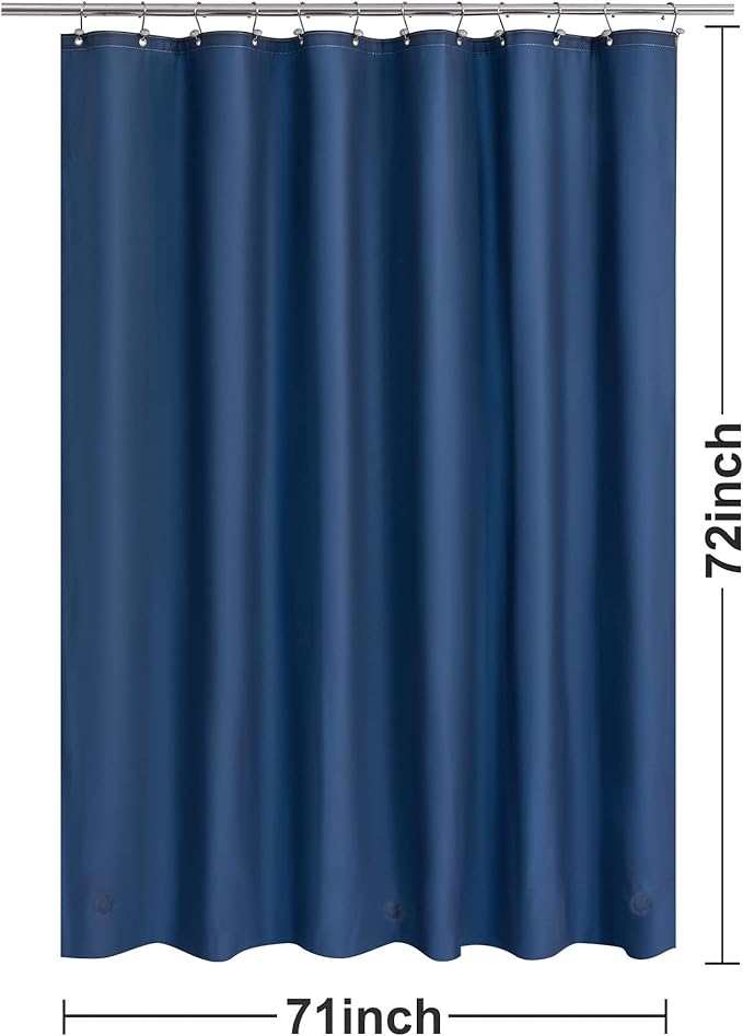 Barossa Design Navy Shower Curtain Liner - Image 7