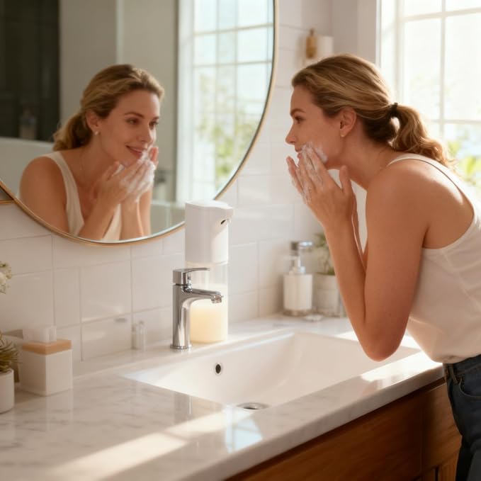 Automatic Foaming Soap Dispenser, Touchless Foam Soap Dispenser 4-Level - Image 4