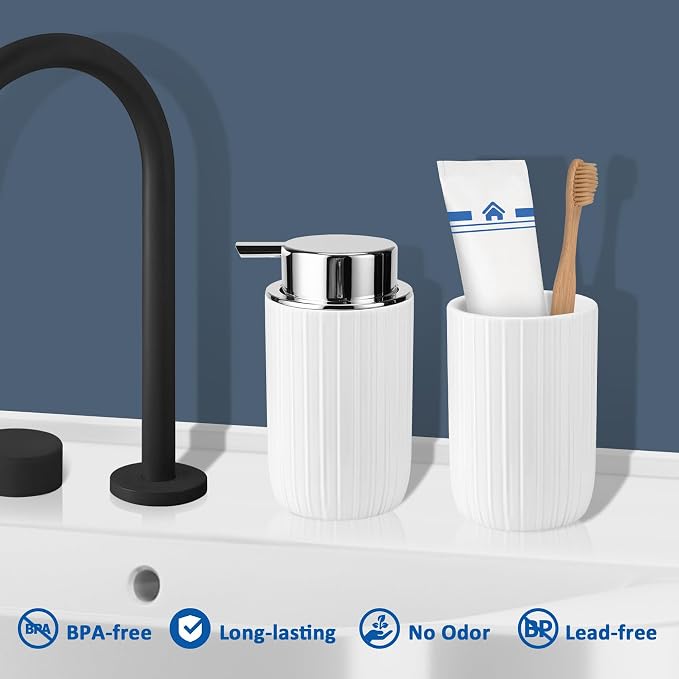 Soap Foaming Dispenser Ceramic - Image 2