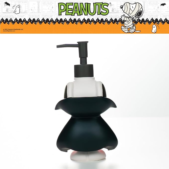Peanuts Snoopy Vampire Soap/Lotion/Hand Sanitizer Resin Pump Dispenser - Image 6