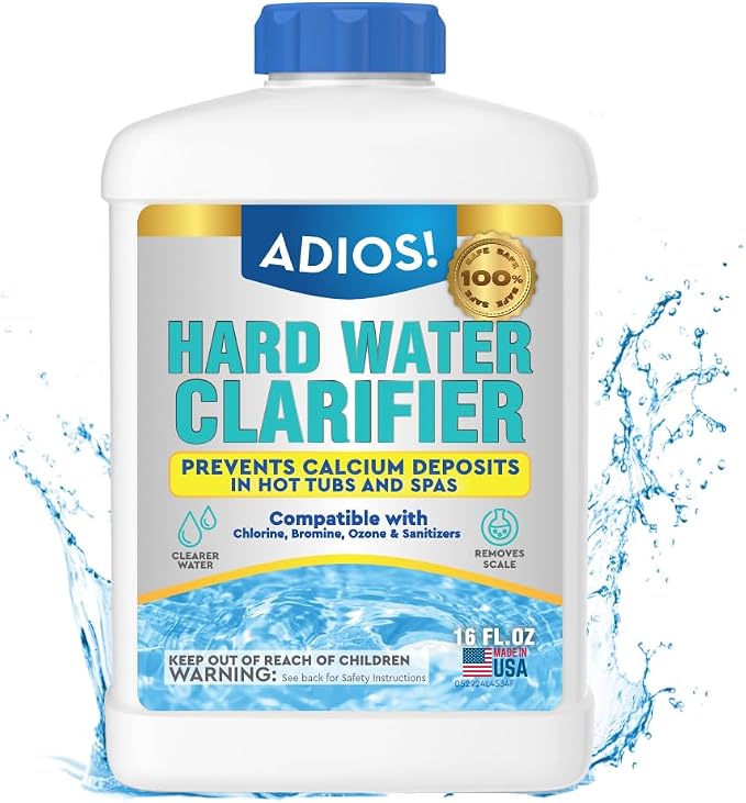 Hot Tub Hard Water Calcium Remover - 16oz by Adios