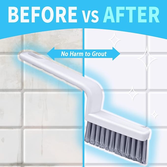 Grout Brush Cleaning, Hard Bristle Grout Cleaner - Image 6