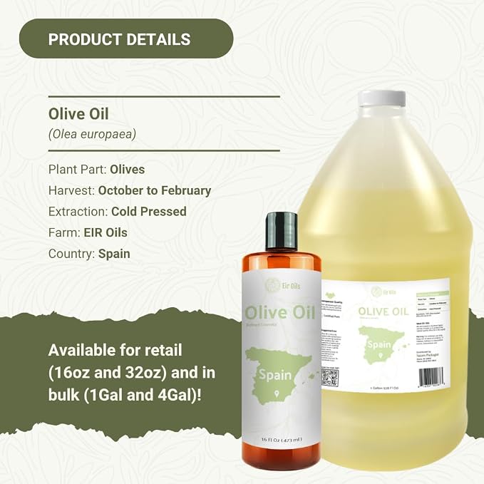 Olive Oil - 100% Pure Cold Pressed Natural Olive Oil - Image 5
