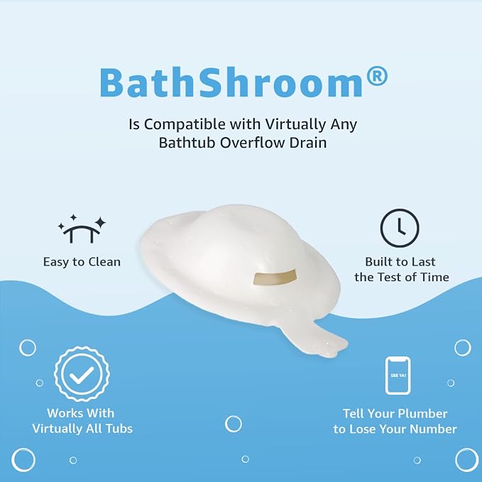 BathShroom BTHSH620 Overflow Drain Cover - Image 5