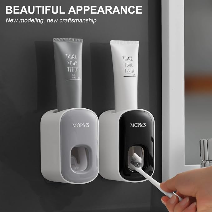 MOPMS Toothpaste Dispenser Wall Mounted - Image 9