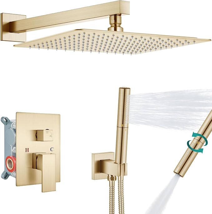 Aolemi Shower Faucet Set, High Pressure Shower System by Aolemi