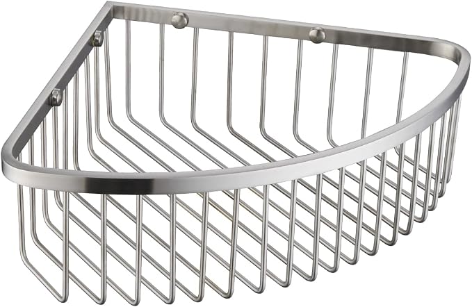 Bathroom Shower Caddy Corner Shelf Basket, Ultra Sturdy Rust-Proof Stainless - Image 2