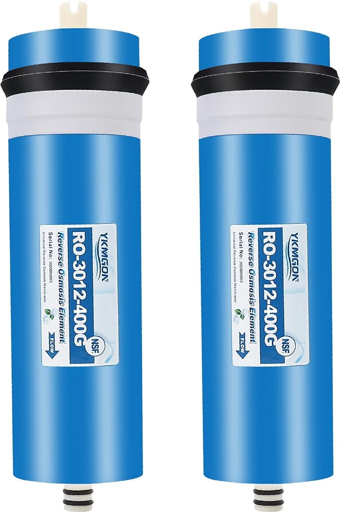 2Pack 400 GPD Universal Reverse Osmosis RO Membrane Element，3.0"x12" by YKMGON