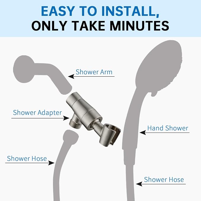 G-Promise Metal Shower Head Holder - Image 7