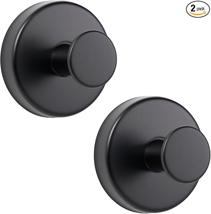 Suction Cup Hooks for Shower, Bathroom Hooks for Towels Stainless Steel Wall by Season2Season