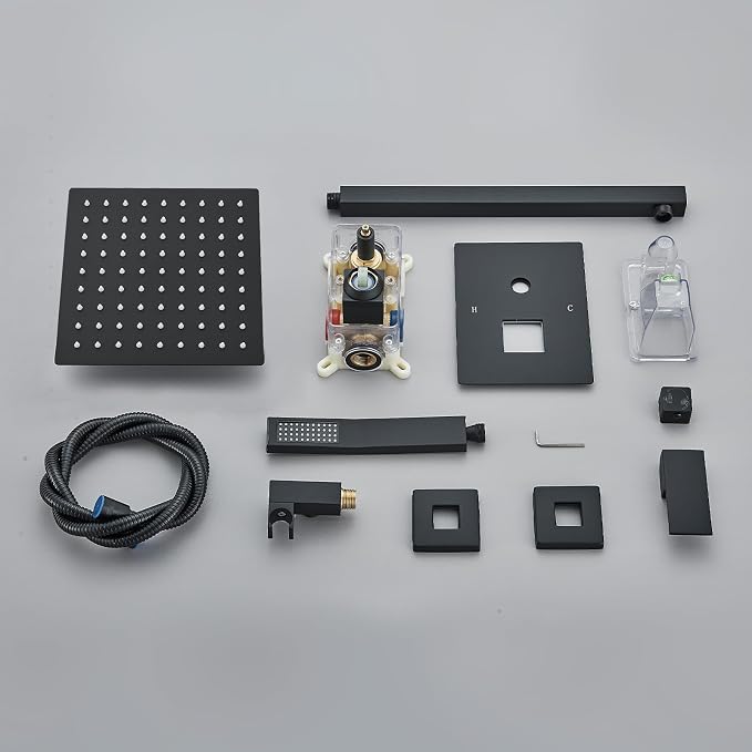 Shower Faucet Matte Black Shower System - Image 8
