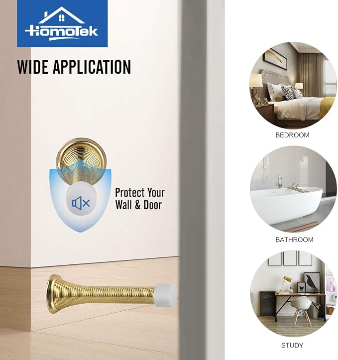 HOMOTEK 30 Pack Spring Door Stopper - Image 6