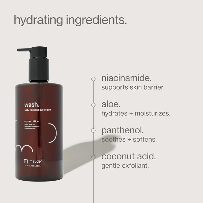 Maude Wash pH Balanced Moisturizing Body Wash & Bubble Bath - Image 3