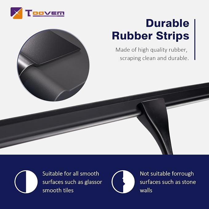 14'' Shower Squeegee, TOOVEM Squeegee - Image 3