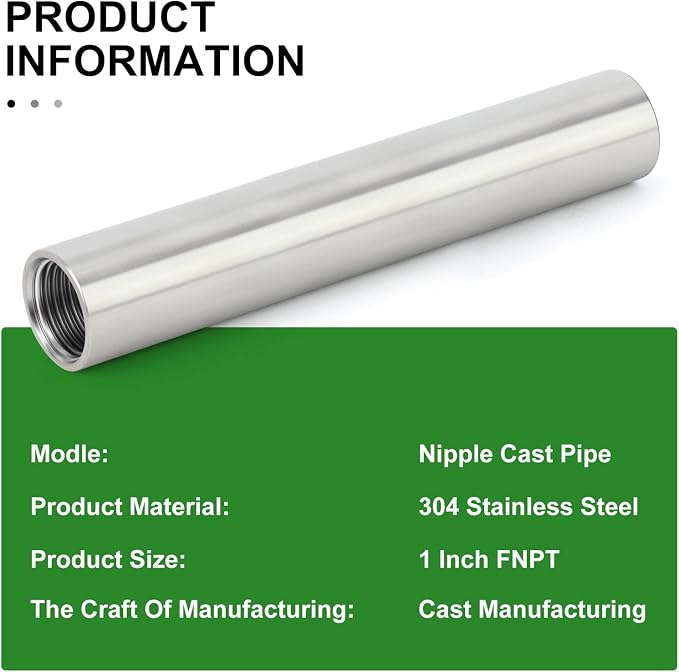 TAISHER 2PCS Stainless Steel Pipe Fittings - Image 5