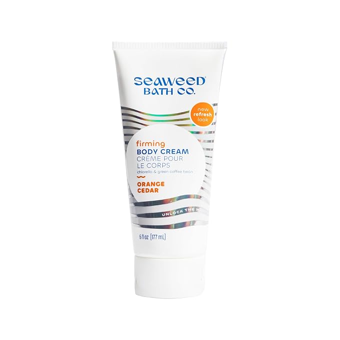 Seaweed Bath Co. Firming Body Cream, 6 Ounce, Skin Toning Hand & Body Lotion by TheSeaweedBathCo