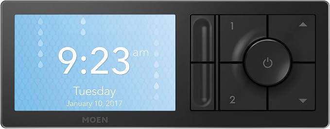 Moen Matte Black Smart Shower 2-Outlet Digital Water System Controller by Moen