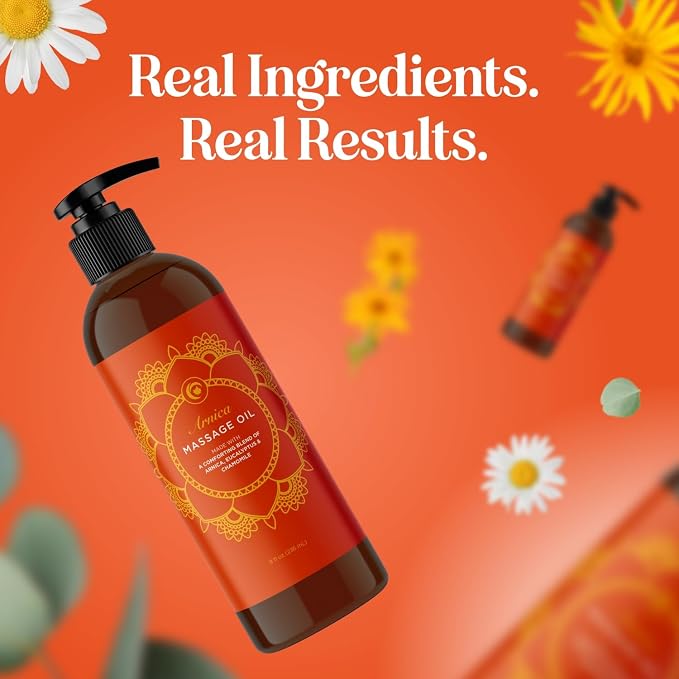 Arnica Massage Oil for Muscle Relaxing - Image 9