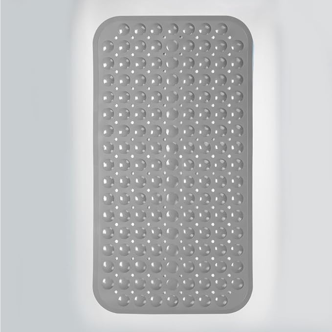 AmazerBath Bath Tub Mat, Medium Size 27.6 x 15 Inches Non-Slip Shower Mats - Image 7