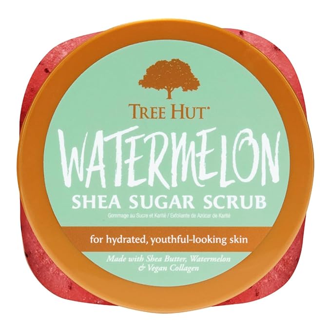 Tree Hut Watermelon Shea Sugar Scrub, Exfoliating, Hydrating & Moisturizing - Image 5