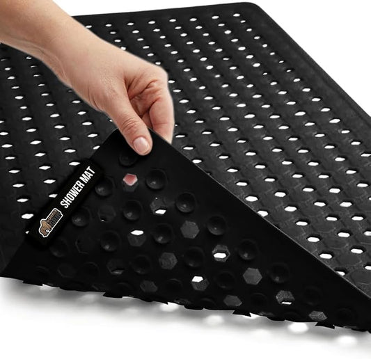 GORILLA GRIP Patented Bath Tub Shower Mat, Machine Washable Bathtub Floor Liner by GorillaGrip