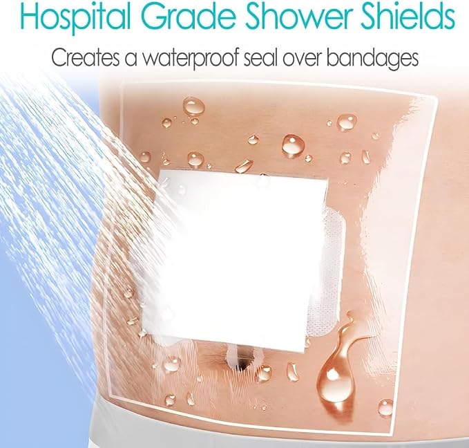 12"x15.7" Waterproof Shower Cover Incision Bandages - Image 3