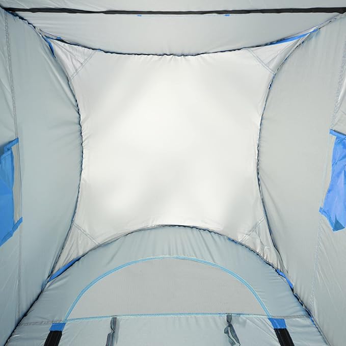 Pop Up Privacy Shower Tent, Portable Outdoor Bathroom Toilet Changing Dressing - Image 6