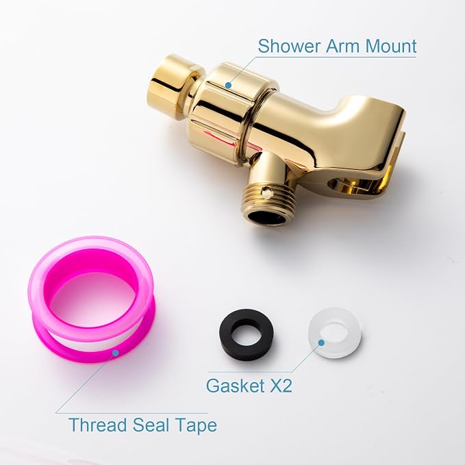 OFFO Shower Head Holder with Solid Metal Ball - Image 7