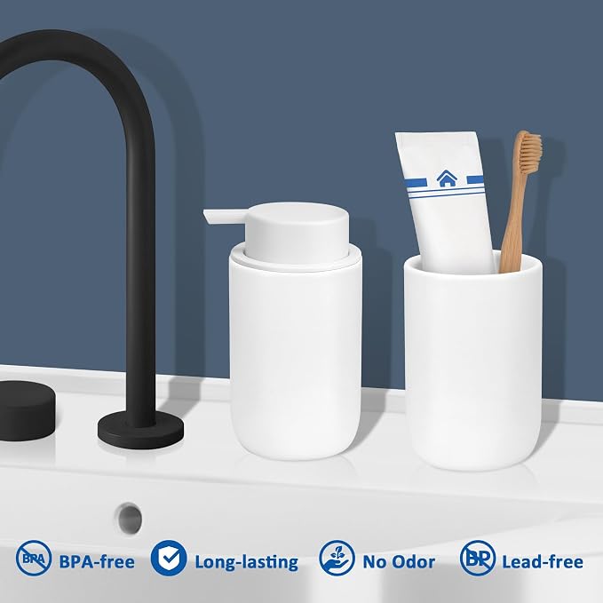 Soap Foaming Dispenser Ceramic - Image 2
