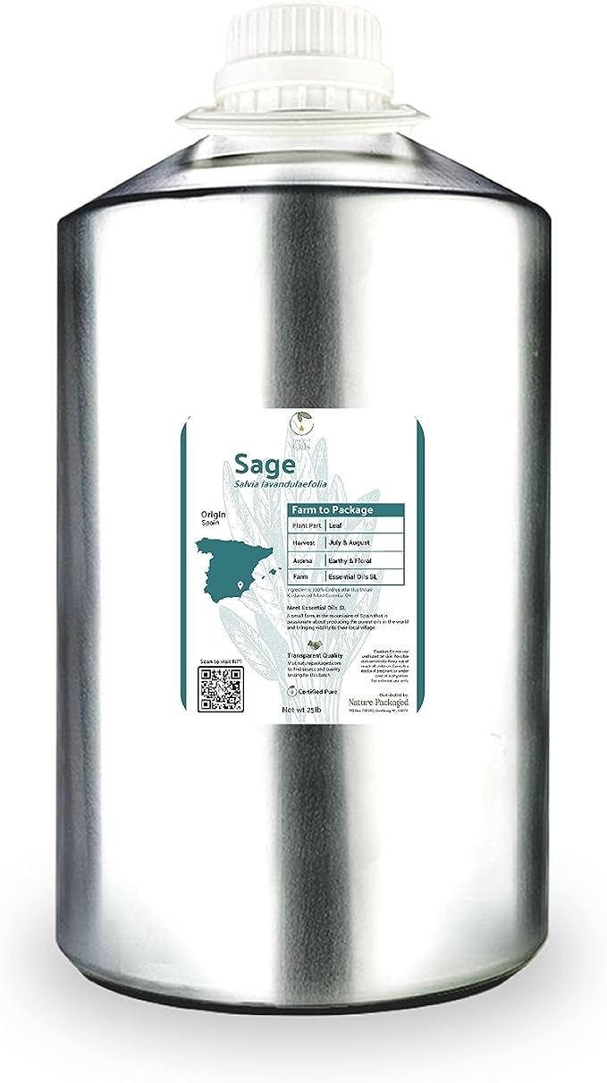 Sage Essential Oil by NaturePackaged