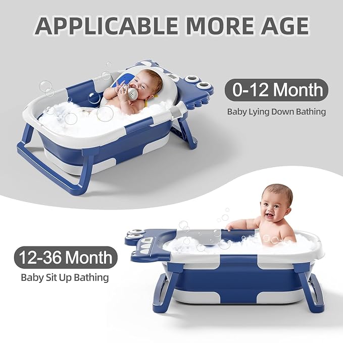 TPN Collapsible Baby Bathtub, Baby Bath Tub - Image 2