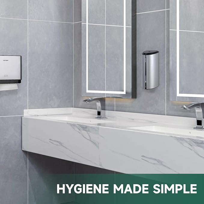 29fl.oz/850ml Commercial Automatic Liquid Soap Dispenser Wall-Mounted Large - Image 6