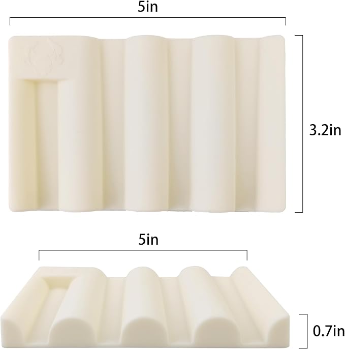 Soap Dish for Shower, Bathroom & Kitchen – Non-Slip, Self-Draining Design to - Image 2