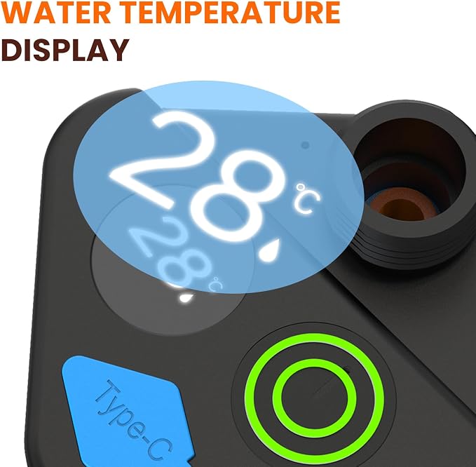 Portable Camping Shower Outdoor Camp Shower Pump, Upgrade Rechargeable Electric - Image 5