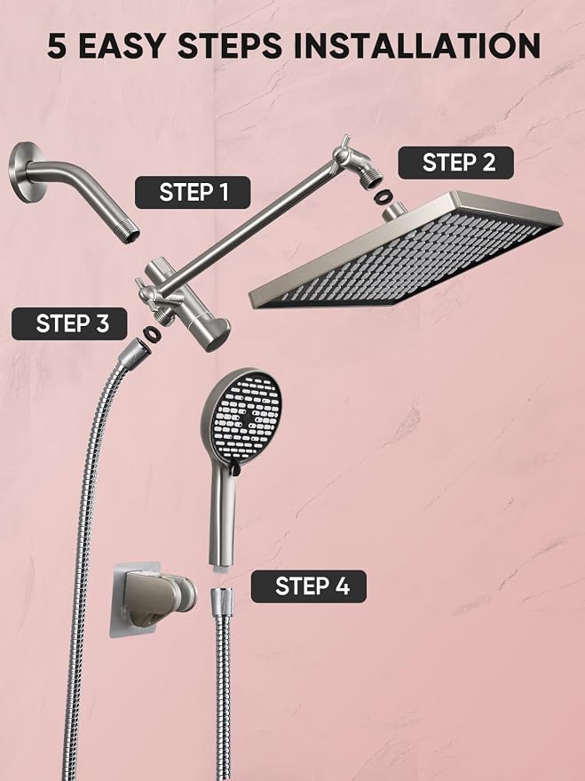 Cobbe 11.8 Inch Rain Shower Head - Image 8