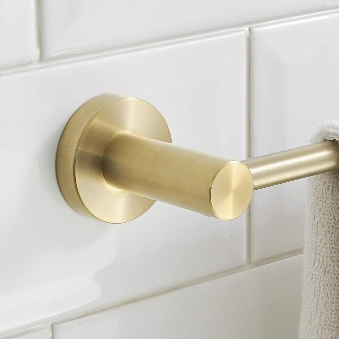BESy Adjustable 15 to 26 Inch Single Bath Towel Bar - Image 5