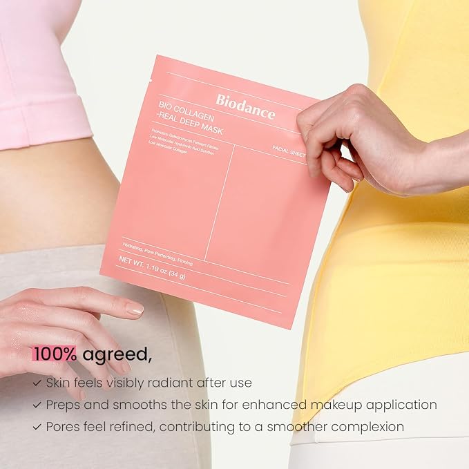 BIODANCE Bio-Collagen Real Deep Mask, Hydrating Overnight Hydrogel Mask - Image 6
