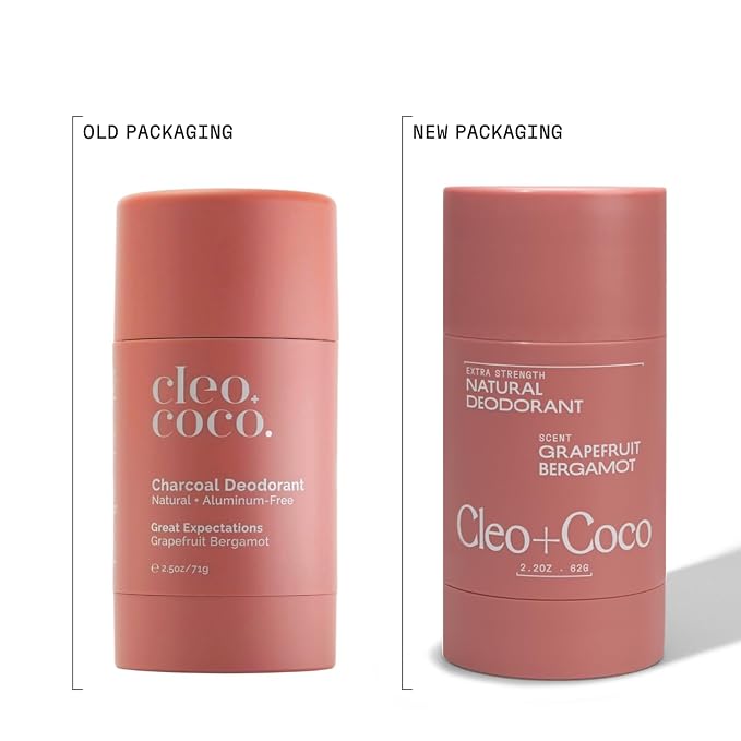 Cleo+Coco Extra Strength Deodorant Balm, Grapefruit Bergamot, Natural Aluminum - Image 9