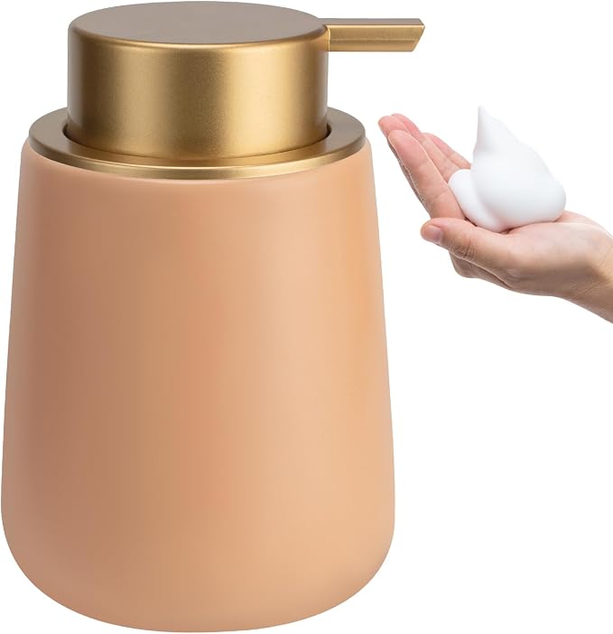 Soap Foaming Dispenser Ceramic by TOOZFO