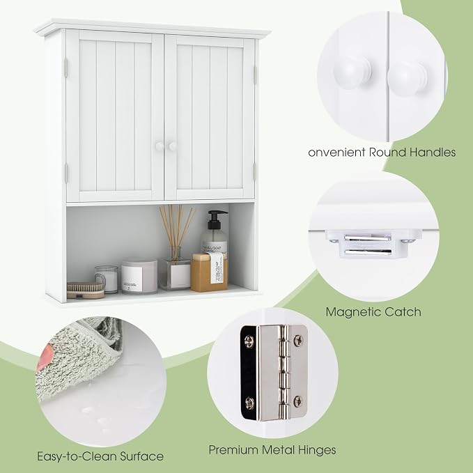 Safeplus 28" H x 23.5" W Wall Mount Medicine Cabinets - Image 6