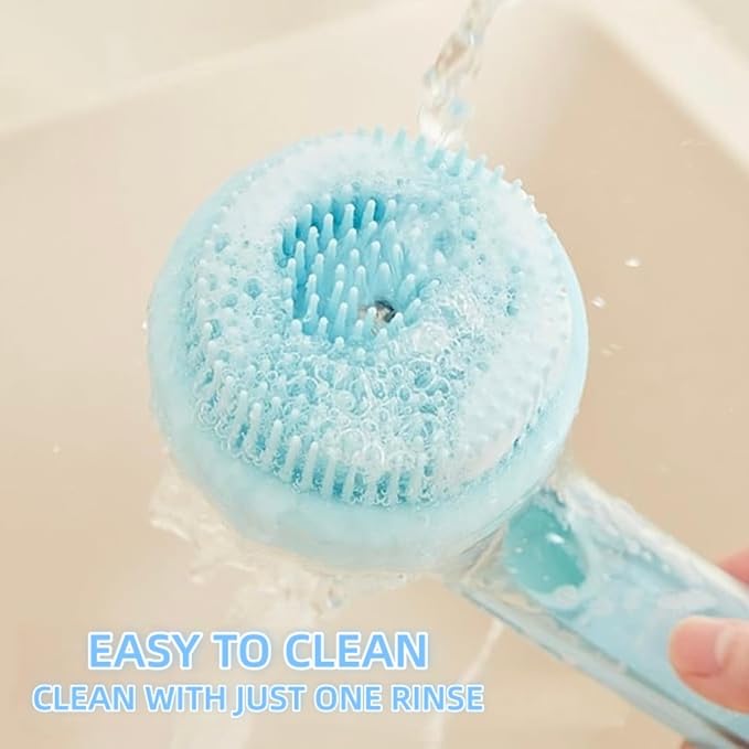 Pet Bath Brush 2 in 1 Dog Shampoo Brush - Image 2