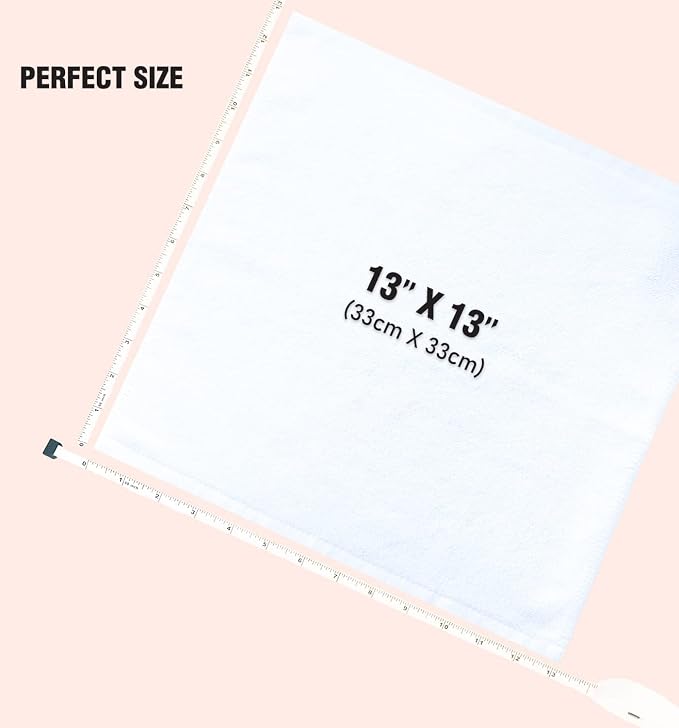 12 Pack Washcloths 13" x 13" - Image 5