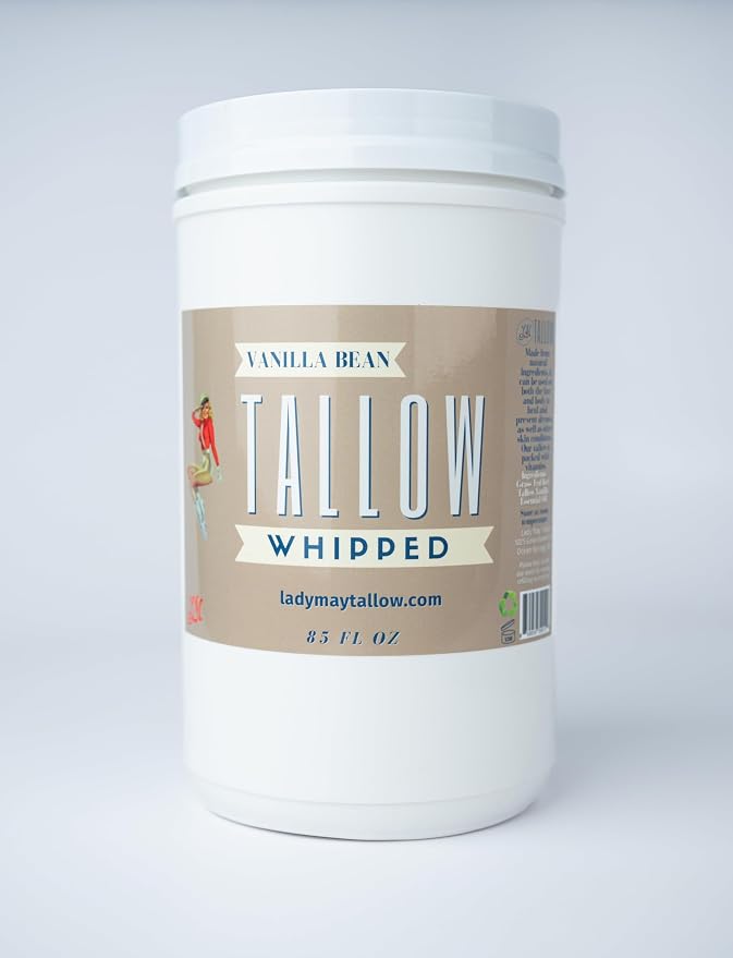 Whipped Tallow 85oz by LadyMayTallow
