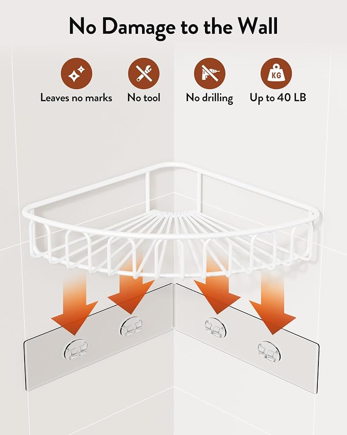 Orimade Corner Shower Caddy - Image 5