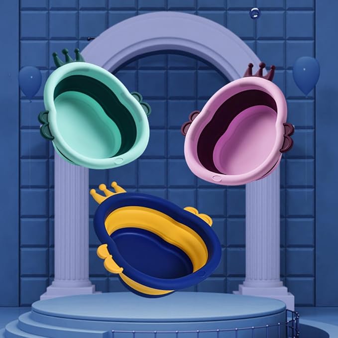 Portable Cartoon Washbasin for Lightweight Foldable PP Basin - Image 7