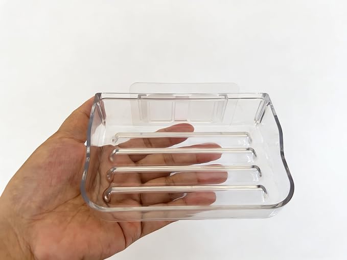 Soap Bar Holder for Shower Wall Mounted, Soap Dish Container Saver Strong - Image 4