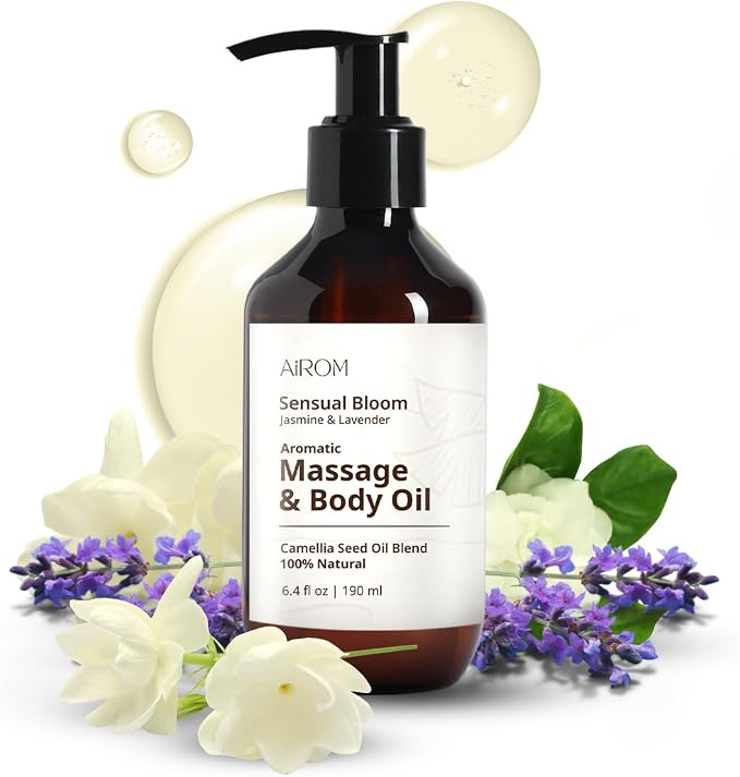 AiROM Jasmine & Lavender Massage Oil by AiROM