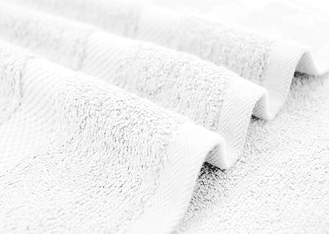 DAN RIVER Bath Towels Set of 4, 27 x 54 Inches, 100% Cotton, Larger & Lighter - Image 7