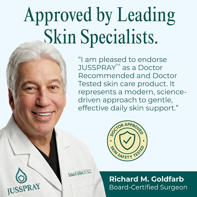 JusSpray™ Hypochlorous Acid Spray – Doctor Approved Skin Defense Mist 4 oz – - Image 2